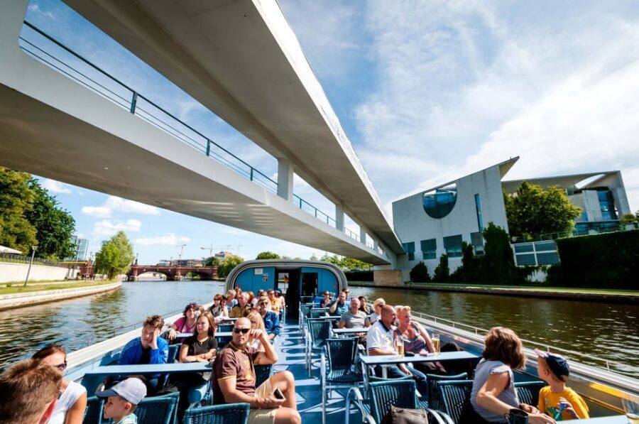 Berlin: 3.25-Hour Spree & Landwehrkanal Boat Tour - Getting on board at Jannowitzbrücke, near Alexanderplatz