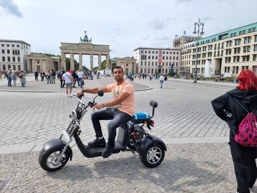 Berlin City: 2 Hour Guided Fat Tire E-Scooter Tour - The Holocaust Memorial: A Haunting Stop You’ll Remember