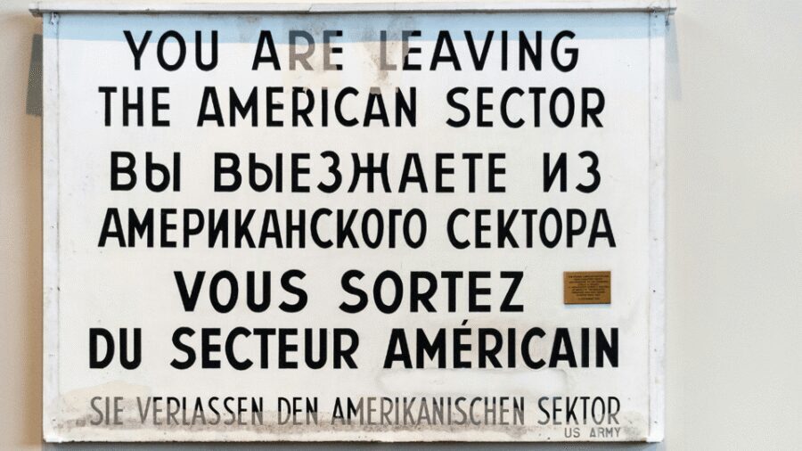 Hitler to Stalin - WWII & Cold War Tour (Small Group) - Checkpoint Charlie: a city split in plain view